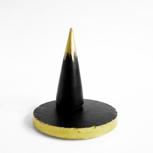 NEW CONCRETE/Cement Minimalist Ring Cone Stand Holder